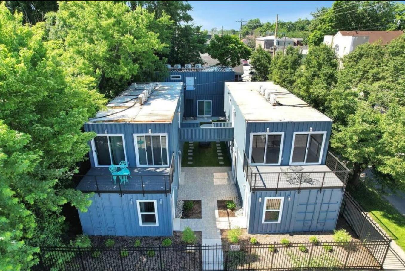 2-storey Shipping Container Retreat * Louisville